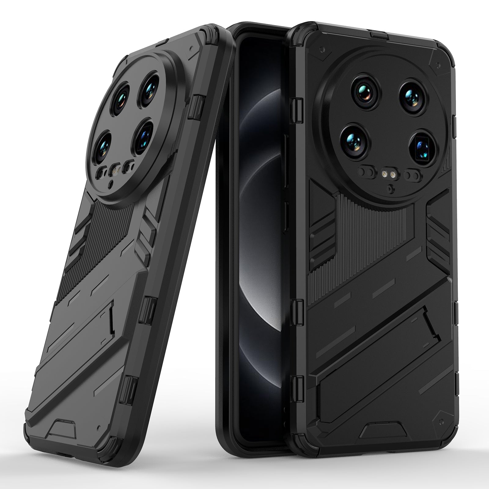 For Xiaomi 14 Ultra Case PC+TPU Dual-Layer Protective Phone Cover Built-in Kickstand For Xiaomi 14 Ultra Case PC+TPU Dual-Layer Protective Phone Cover Built-in Kickstand